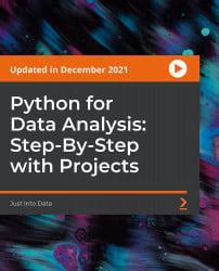 Python For Data Analysis Step By Step With Projects Video Packt