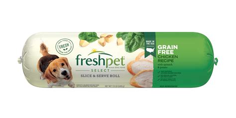 Freshpet Healthy And Natural Dog Food Fresh Grain Free Chicken Roll 1