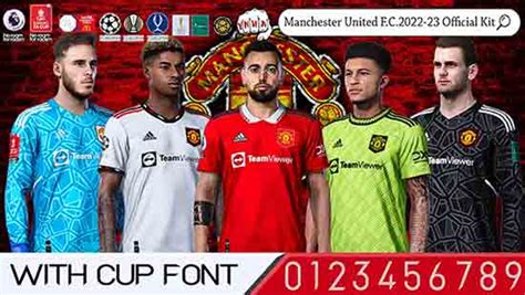 Pes 2021 Manchester United Official Kit 202223 Final By Delapantujuh