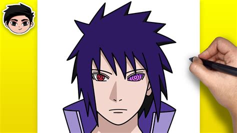 Cómo Dibujar A Sasuke Uchiha De Naruto Fácil Paso A Paso