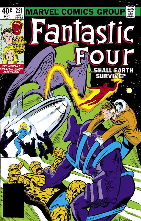 Read Online Fantastic Four 1961 Comic Issue 221