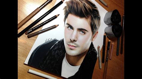 The greatest showman coloring pages 16. Drawing Zac Efron - YouTube