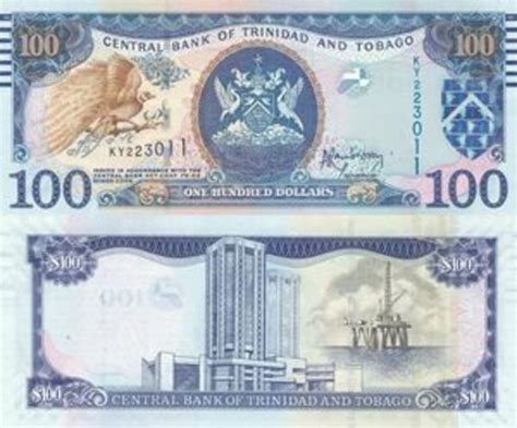 100 Dollars Trinidad And Tobago Numista