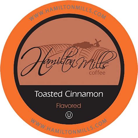 Hamilton Hills Hamilton Mills Toasted Cinnamon Coffee Pods 20 Keurig