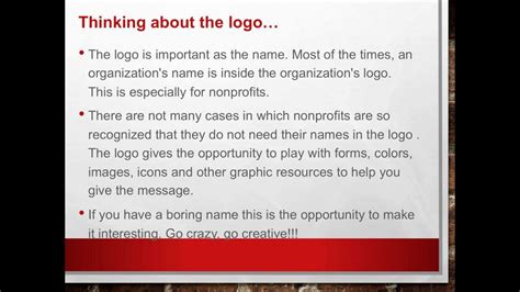 Branding For Small Nonprofits Youtube