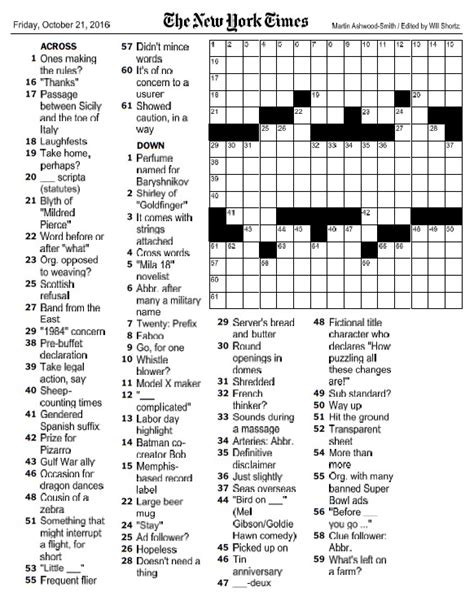 New crossword clues and help app now available in the app. Noblemania: Bill Finger in "New York Times" crossword…sort of