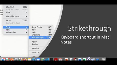 Solved Where Is Strikethrough Option In Mac Notes How To Add A