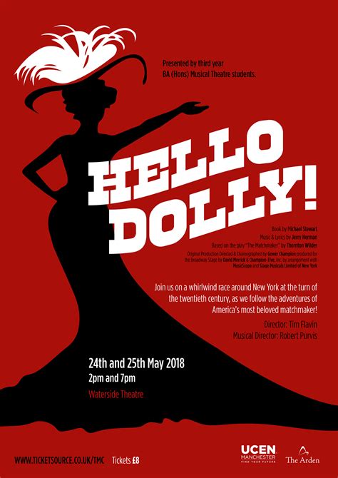 Hello Dolly At The Waterside Theatre Event Tickets From Ticketsource