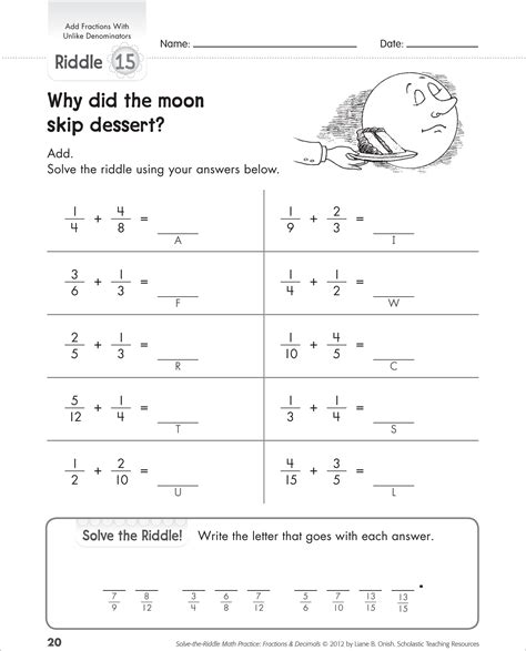 Math Riddles For 5th Graders