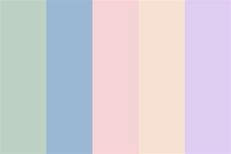 Muted Pastel Color Palette