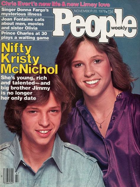 Super Seventies — Kristy And Jimmy Mcnichol On The Cover Of People