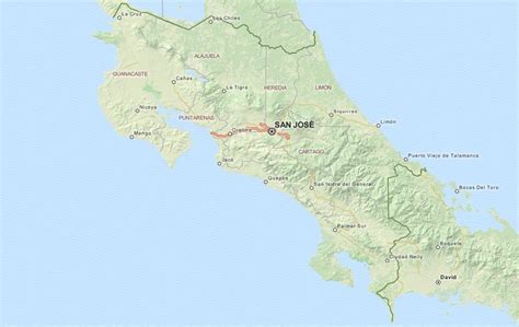 Download Costa Rica Map Software For Your Gps
