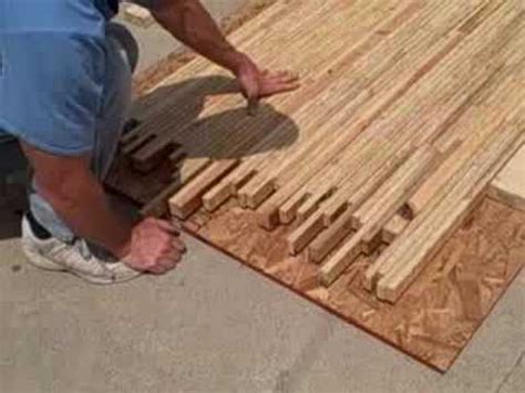 It is then joined together using ship lap joinery on top of a solid plywood core to make the finished top approximately 2″ thick. Bench Dogs- plywood table (pt 2) - YouTube