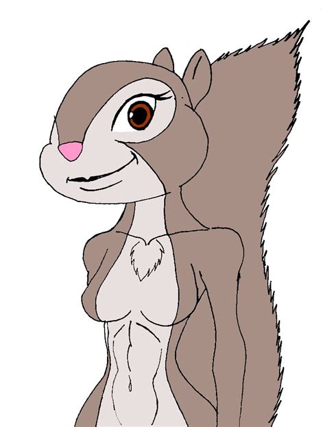 Naked Squirrel Weasyl