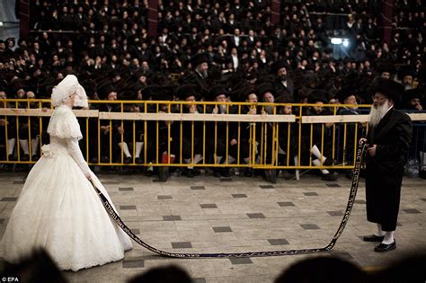 Although an orthodox jewish bride may luck into a modest wedding dress in a mainstream bridal shop, she is. Traditional Ultra Orthodox Jewish wedding