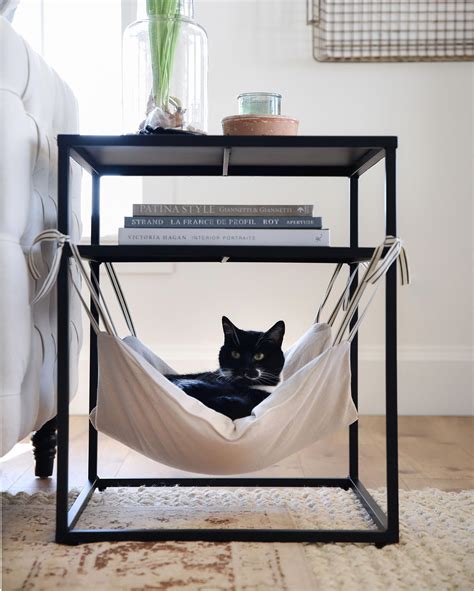 Cat Hammock Turn Your Side Table Into A Napping Spot For Your Cat