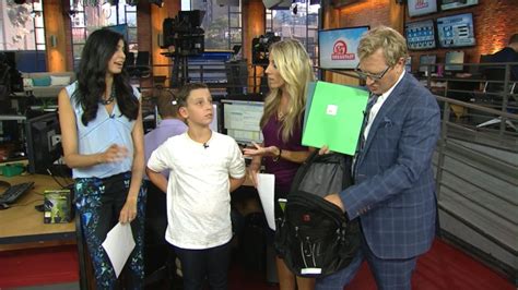 Mika And Her Son Show Off Back To School Buys