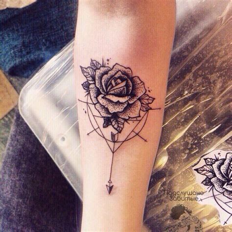 Tattoosorg — Rose Compass Tattoo Submit Your Tattoo Here Rose