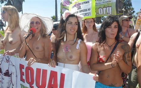 Topless Protesters Tits Out In Public Pics Xhamster My Xxx Hot Girl