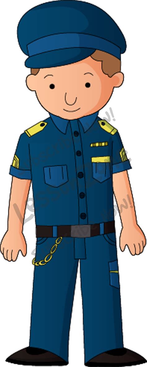 Clipart Of Police Officer