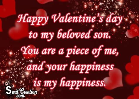 Happy Valentines Day To My Beloved Son