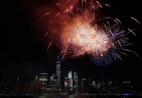 Jersey City Makes A Statement With Fireworks Over The Hudson The New