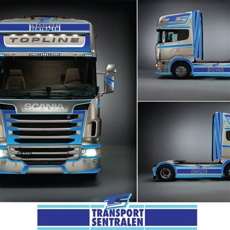 Vehicle Graphics Design For Scania Truck Wanted Other Graphic Design