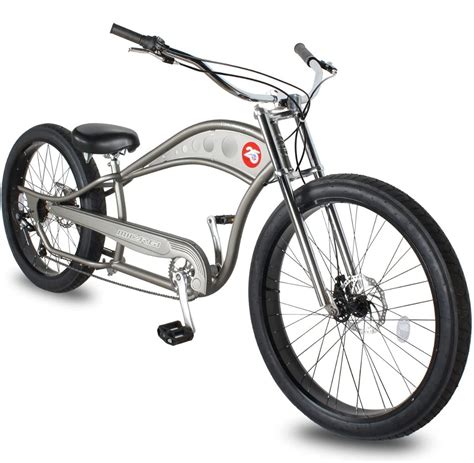 Micargi Vancouver Chopper Stretch Beach Cruiser Bike 7 Speed