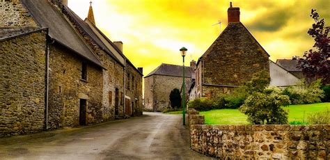 Rue De Village Bretagne ~~marie Du Val Couesnon~~ Flickr