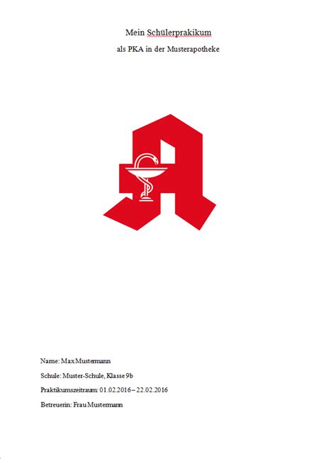 We did not find results for: Praktikumsmappen Deckblatt? (Praktikum)
