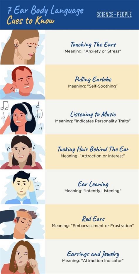 7 Ways Body Language Will Give You Away Ear Body Language