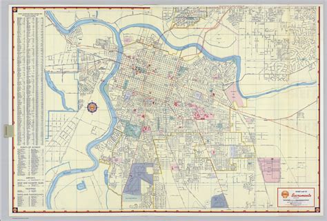 Sacramento City Limits Map