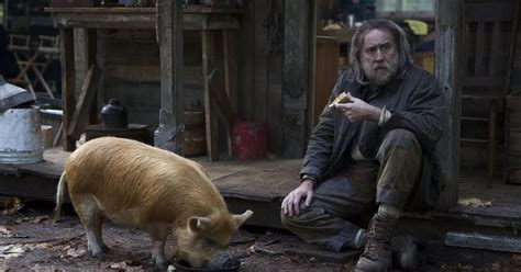 Here’s the Trailer for Nic Cage’s Truffle Pig Kidnapping Movie ‘Pig