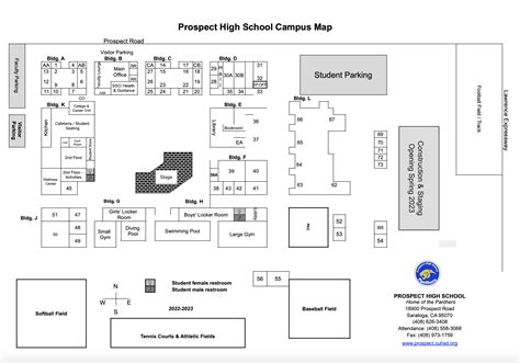 Campus Map Contact Us Prospect High School