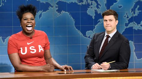 Watch Saturday Night Live Highlight Weekend Update Leslie Jones On The Winter Olympics