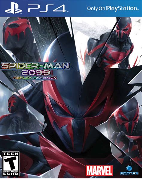 Spiderman 2099 Reflex Payback Ps4 Cover By Deadbones001 On Deviantart