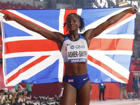 Dina Asher Smith Takes Silver In Womens 100m At World Athletics Championships Dina Asher