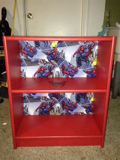 Spiderman Bookshelf Spiderman Bookcase Pinterest Spiderman And