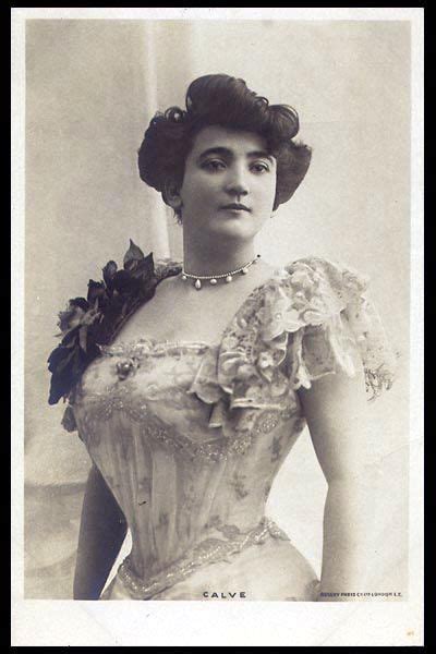 Emma Calve Probably The Most Famous French Female Opera Singer Of The