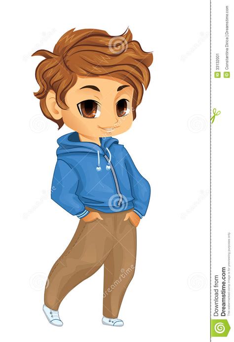 Cute Little Boy Stock Image Image 33132001