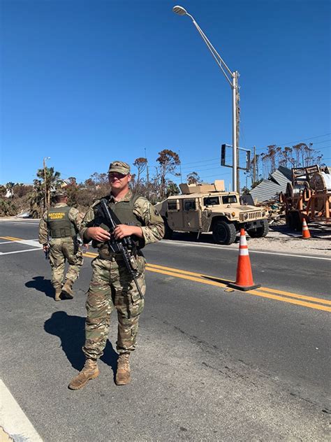 Florida Infantry Soldiers Provide Security After Hurricane National