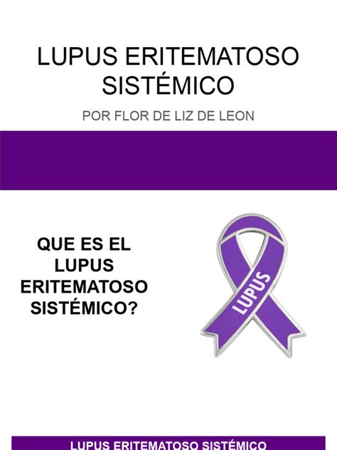 Lupus Eritematoso Sistémico Pdf