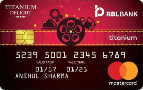 Maybe you would like to learn more about one of these? RBL Titanium Delight Credit Card Reviews - Credit Card India