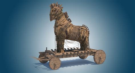 3d Trojan Horse Model Turbosquid 1604819