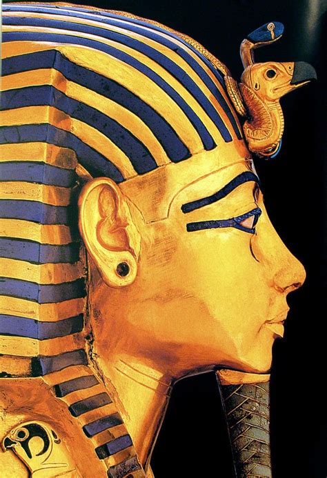 Thehoruseye “ Tutankhamun’s Golden Mask Side View By Bolle Roberto ” Ancient Egyptian