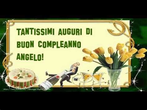 Buon compleanno a un angelo volato in cielo troppo presto. Happy Birthday Angelo! Buon Compleanno Angelo! - YouTube