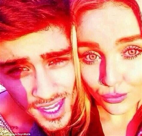 Zayn Malik And Perrie Edwards Pose In Yet Another Selfie Daily Mail