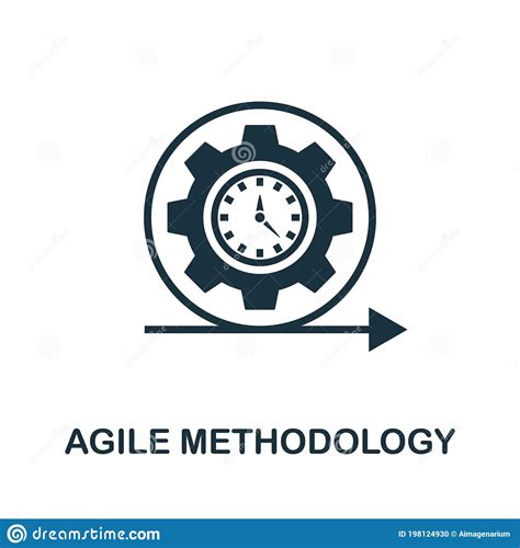 Agile Methodology Icon Simple Element From App Development Collection