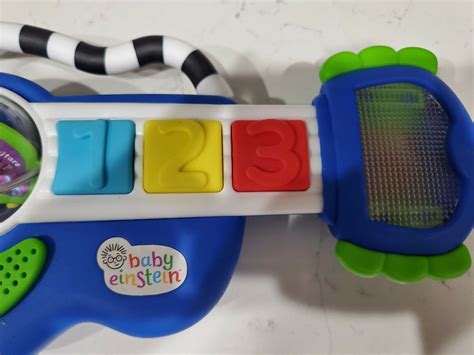 Baby Einstein Rock Light And Roll Guitar Musical Toy Ages 3 Months Ebay