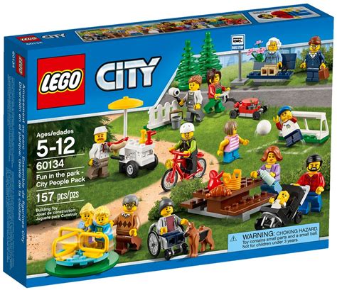 Lego City 60134 Pas Cher Le Parc De Loisirs Ensemble De Figurines
